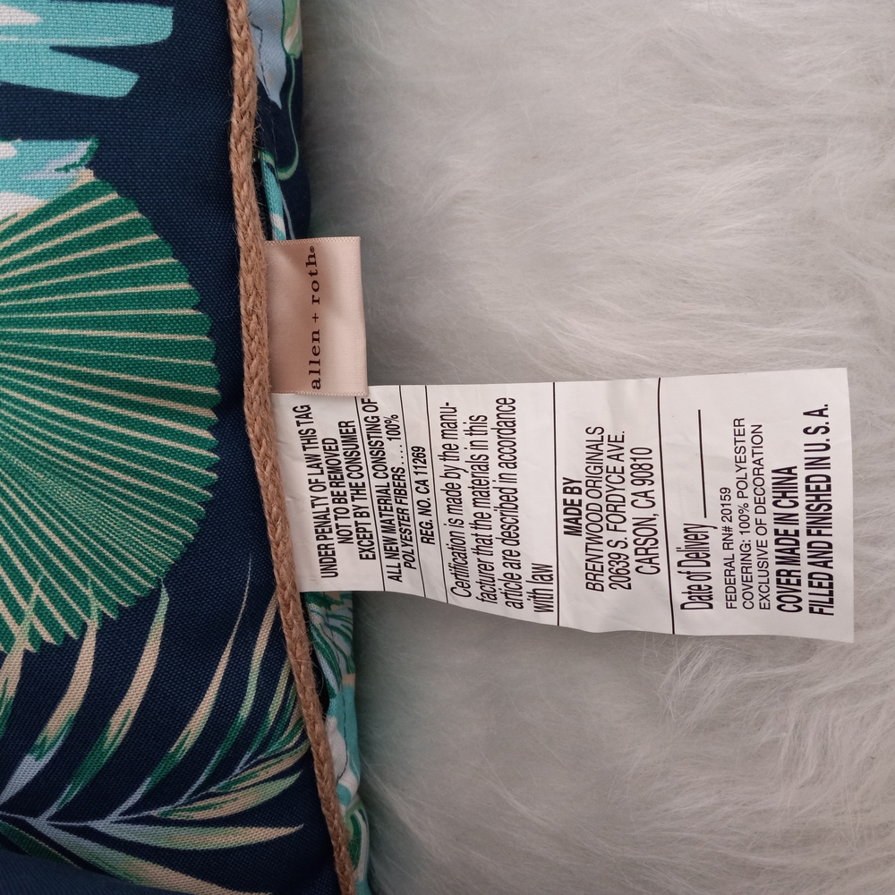Allen + Roth Tropical Tiger Decorative Pillows - Picture 6 of 7